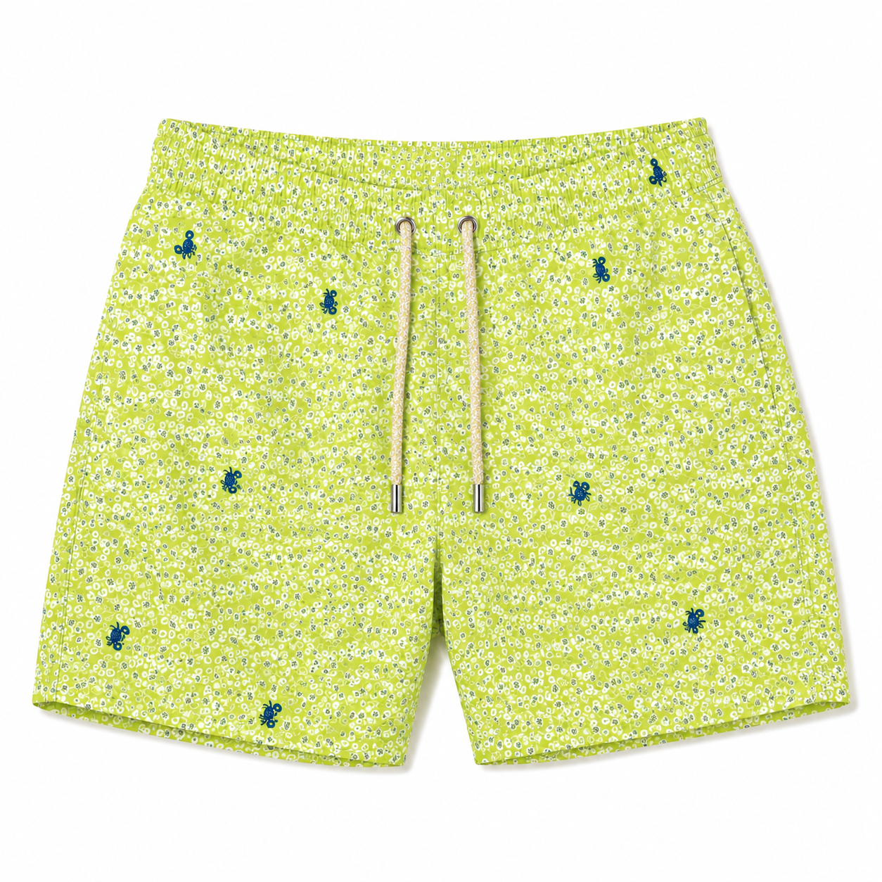 MC2 Saint Barth Man Swimsuit Patterned Pincers Green