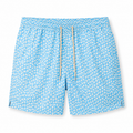 MC2 Saint Barth Man Swimsuit Patterned Foret Green