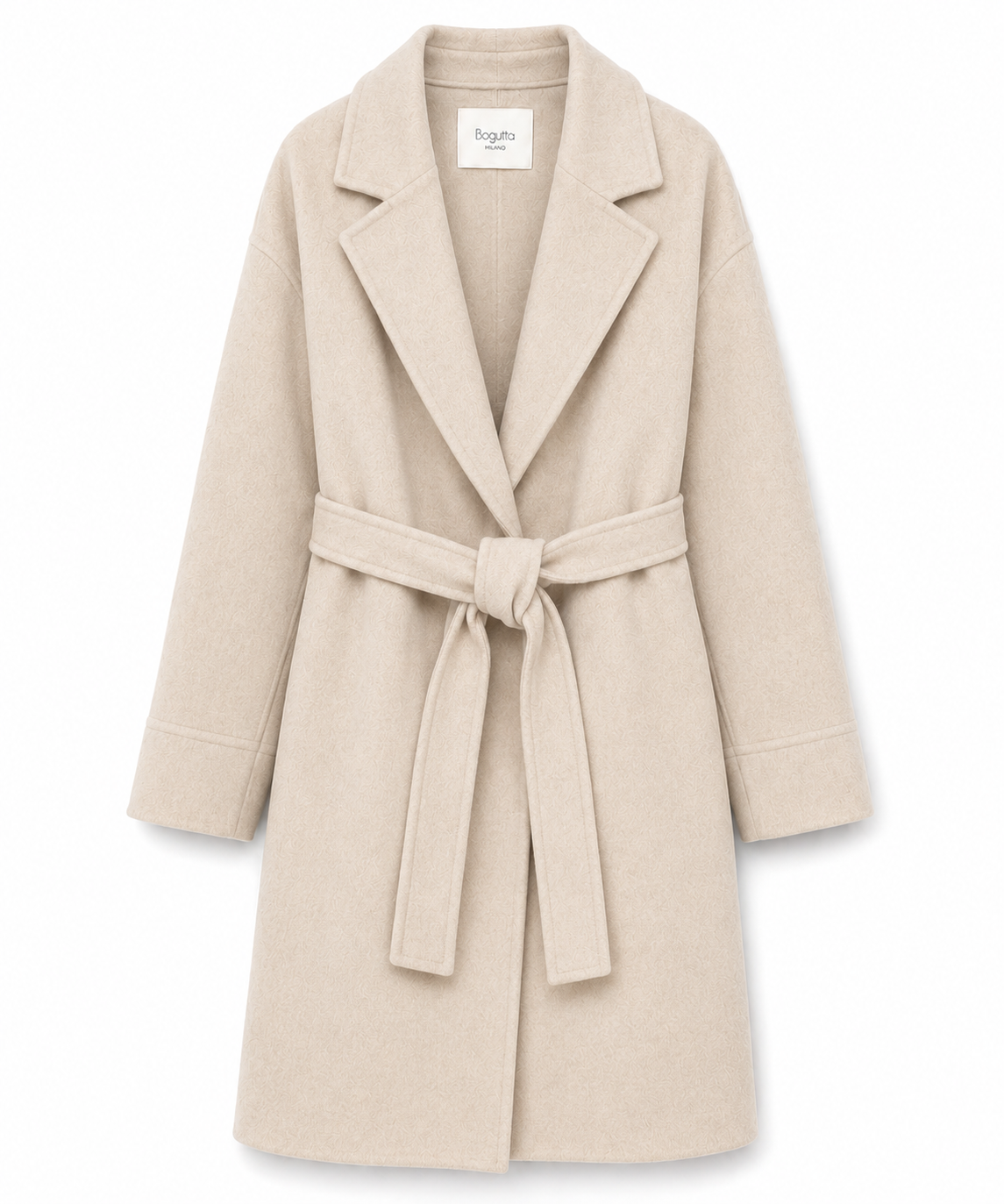 Bagutta Woman Coat Wool Belt Black