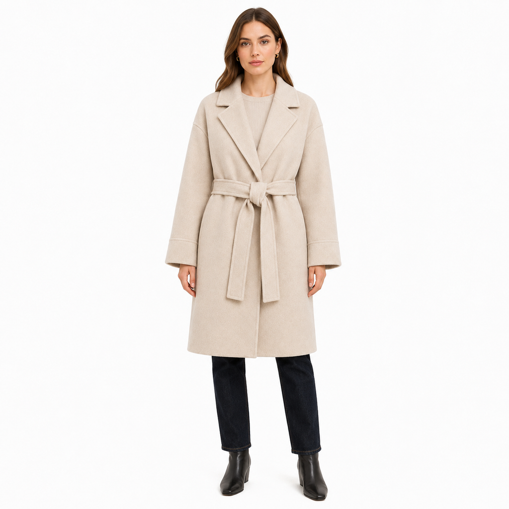 Bagutta Woman Coat Wool Belt Black