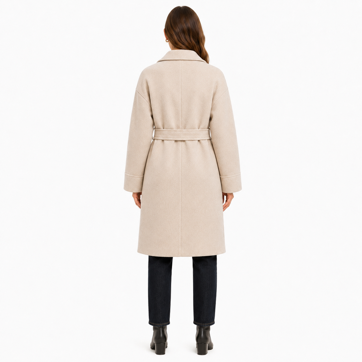 Bagutta Woman Coat Wool Belt Black