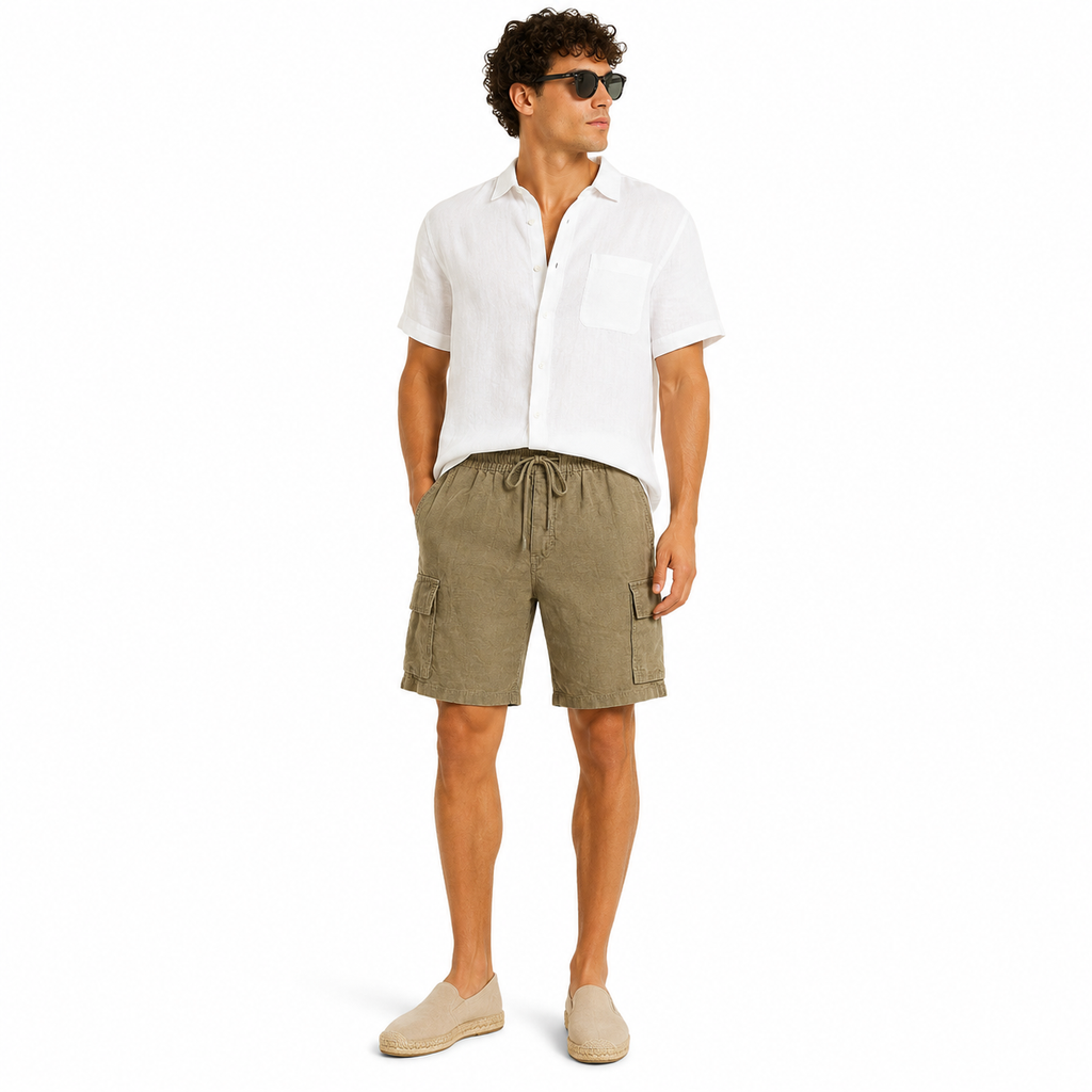 Vilebrequin Man Shorts Cargo Brown