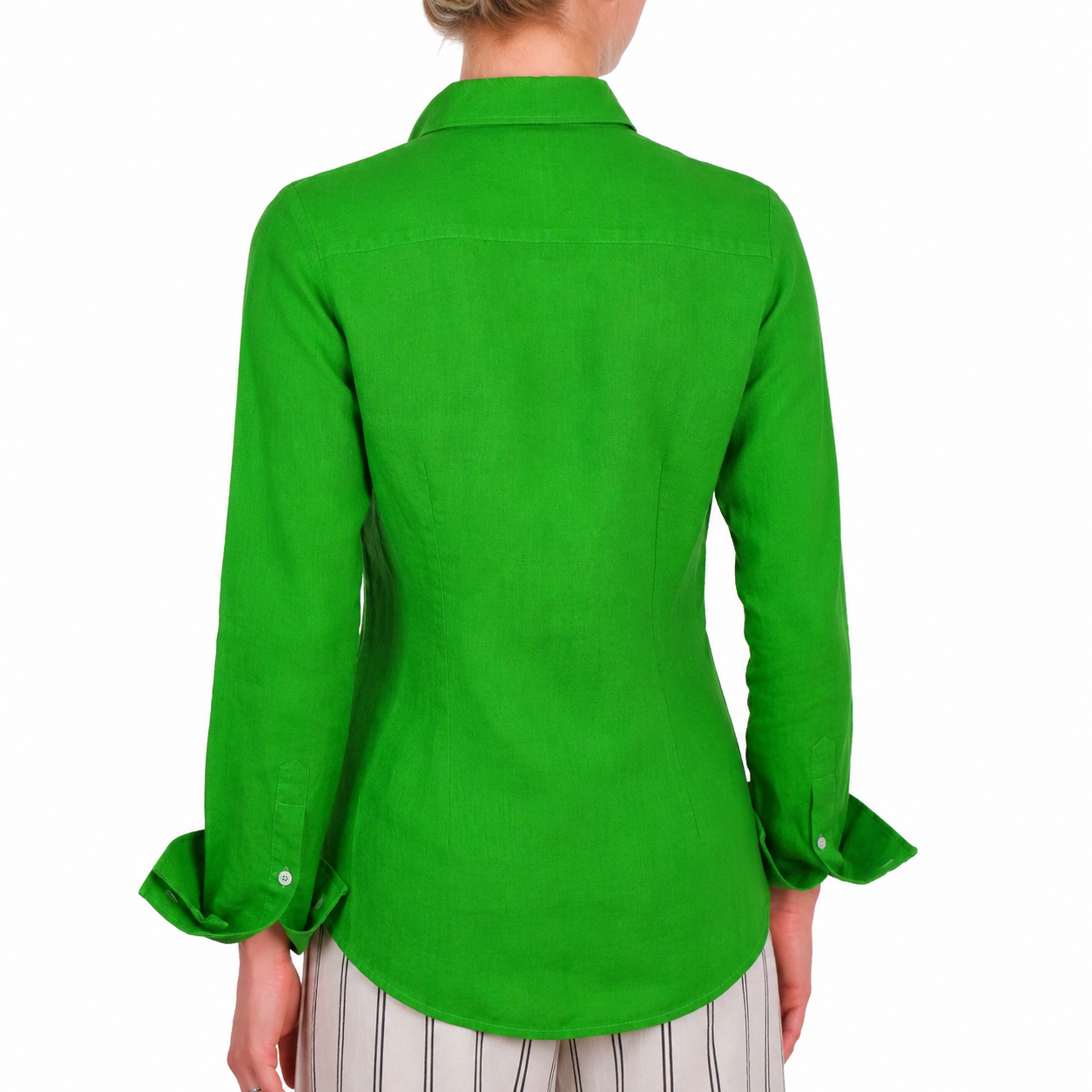 Bagutta Woman Shirt Linen Green