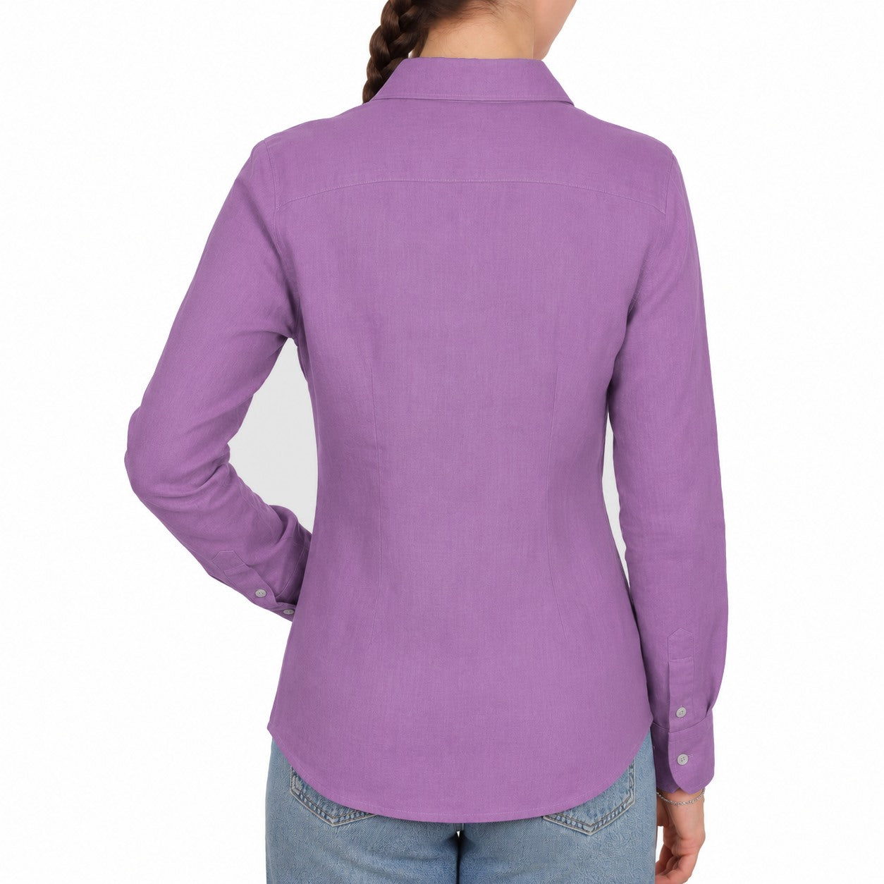 Bagutta Woman Shirt Linen Purple