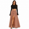 Pinko Woman Skirt Botticino Brown