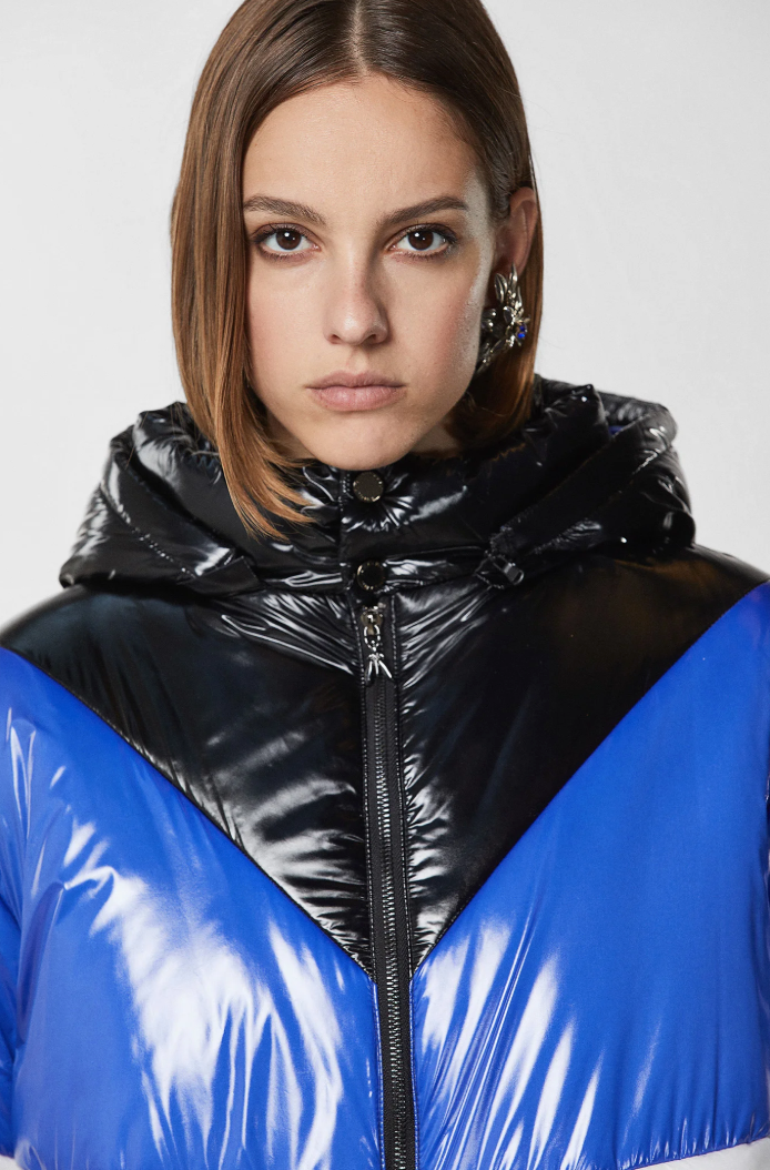 Patrizia Pepe Woman Down Jacket Quilted Multicolor