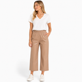 Pinko Woman Trousers Leather Brown