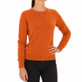 Emilio Romanelli Woman Knit Cashmere Crew Neck Orange