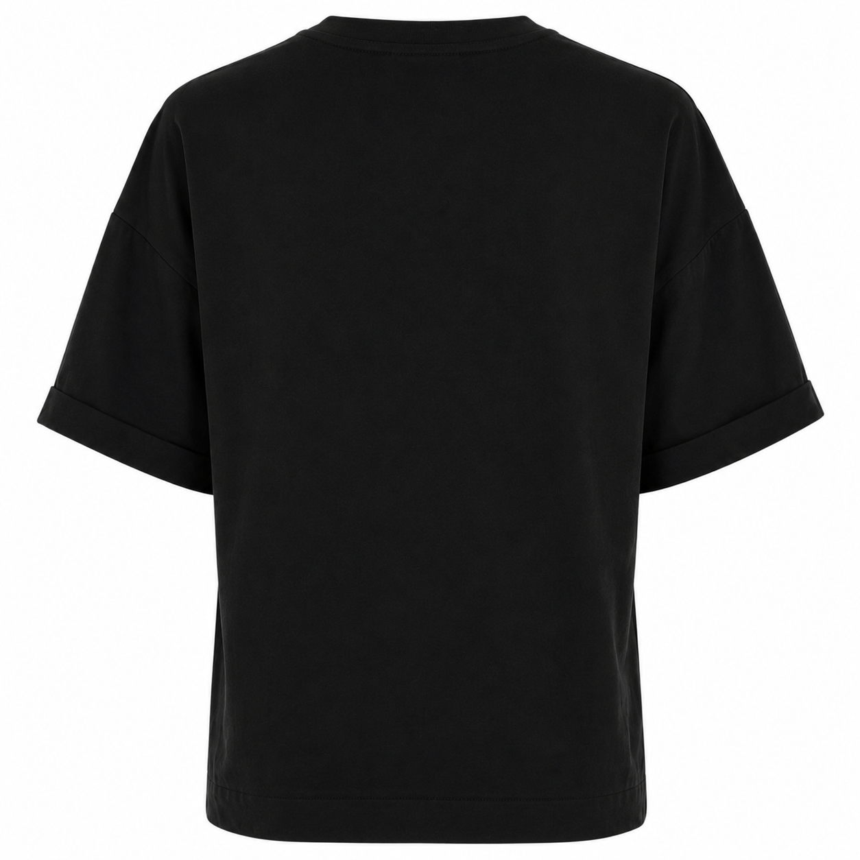 Alpha Studio Woman T-Shirt Drappeggio Black