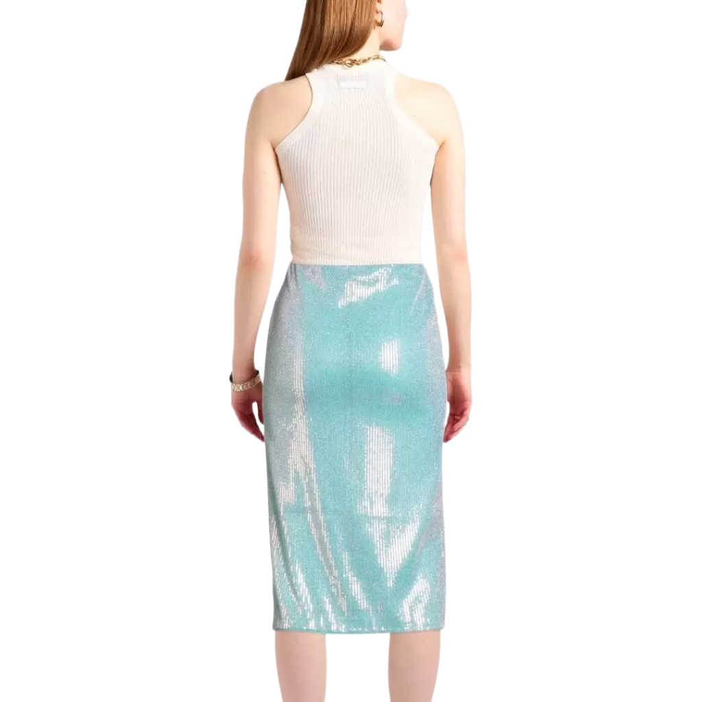 Pinko Woman Skirt Isclero Light Blue