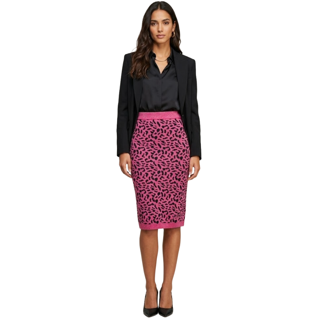 Pinko Woman Skirt Giornalaio Fuchsia