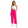 Pinko Woman Trousers Pozzuoli Fuchsia
