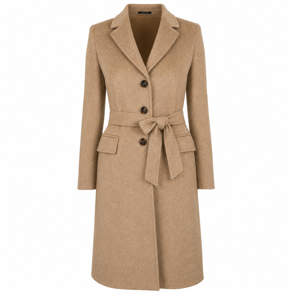 Loro Piana Fabric Woman Coat Cammello Camel