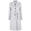 Loro Piana Fabric Woman Coat Ghiaccio Ice