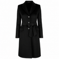 Loro Piana Fabric Woman Coat Black