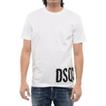 Dsquared2 Herren T-Shirt Rundhals Weiß