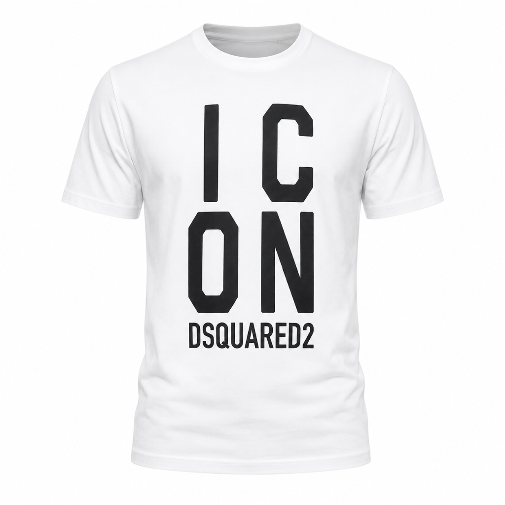 Dsquared2 Man T-Shirt Bold White