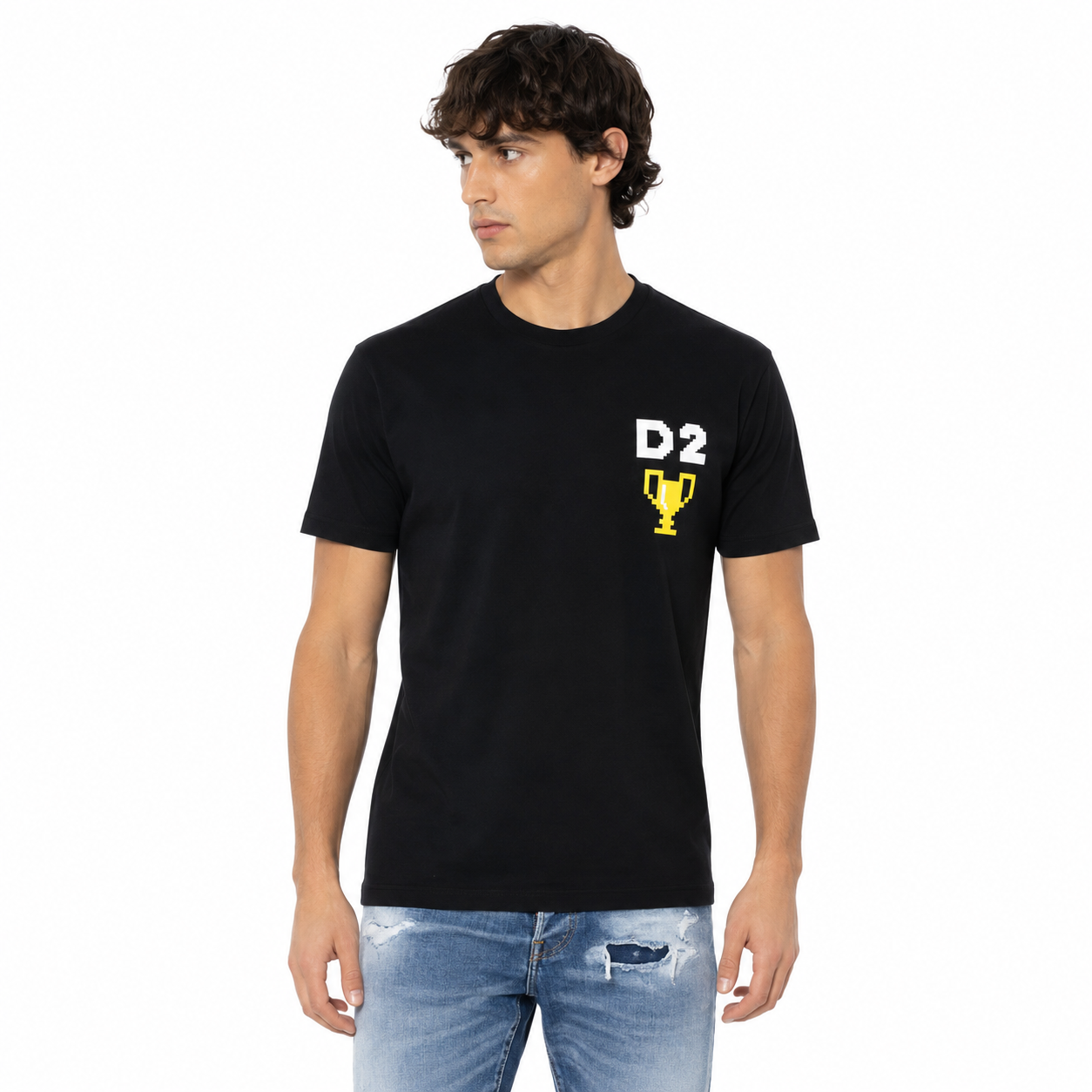 Dsquared2 Man T-Shirt Cup Black