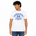 Dsquared2 Man T-Shirt College Cigarette White