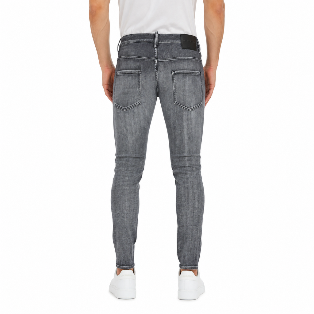 Dsquared2 Man Denim Skater Denim Black