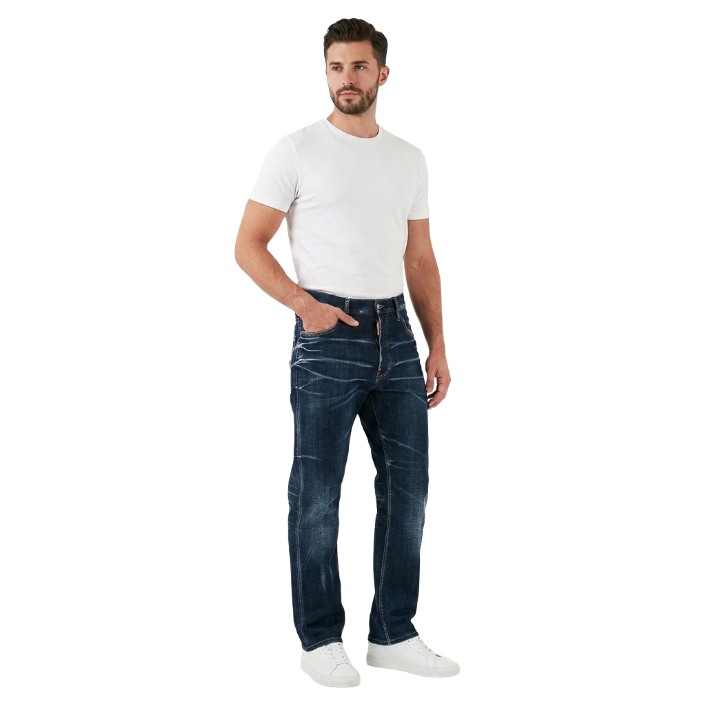 Dsquared2 Man Denim Nemesi Denim Blue