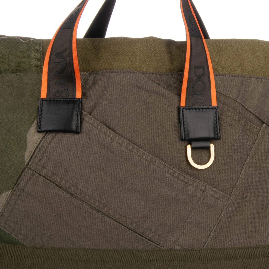 Dolce & Gabbana Man Backpack Patchwork Camouflage