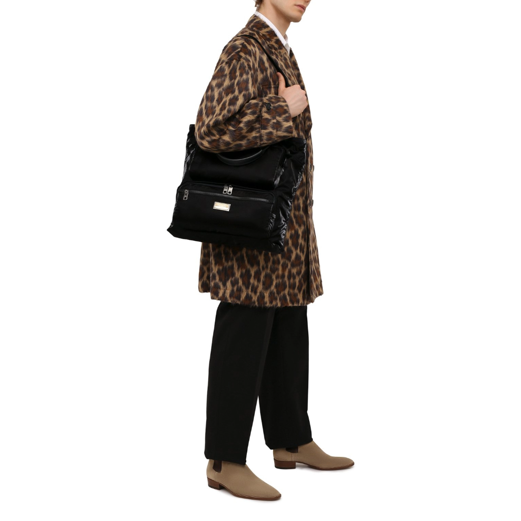 Dolce & Gabbana Man Backpack Opaco Black