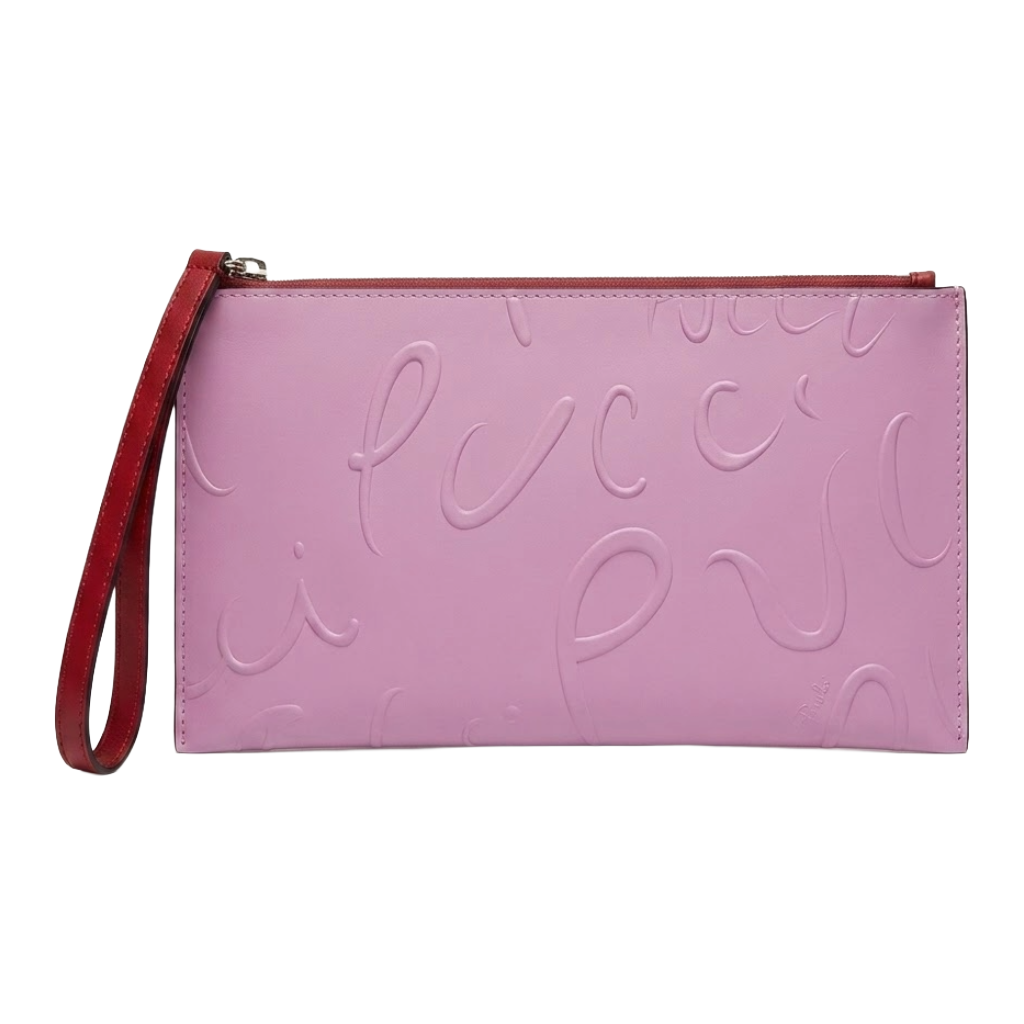 Emilio Pucci Damen Clutch Rosa