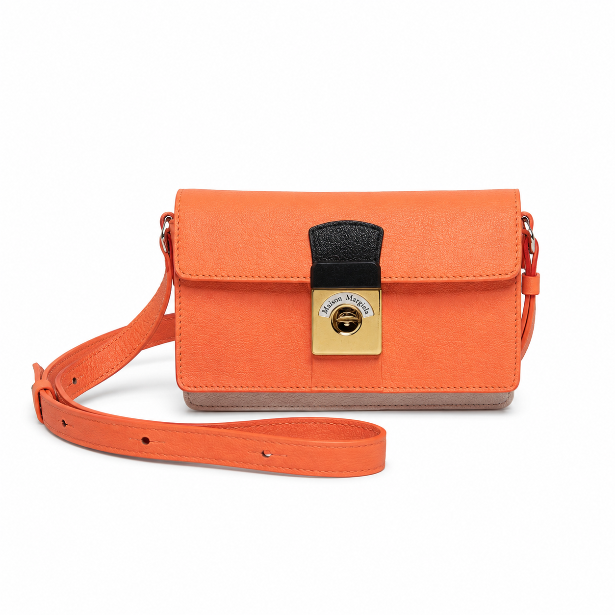 Maison Margiela Woman Margiela Shoulder Bag Orange