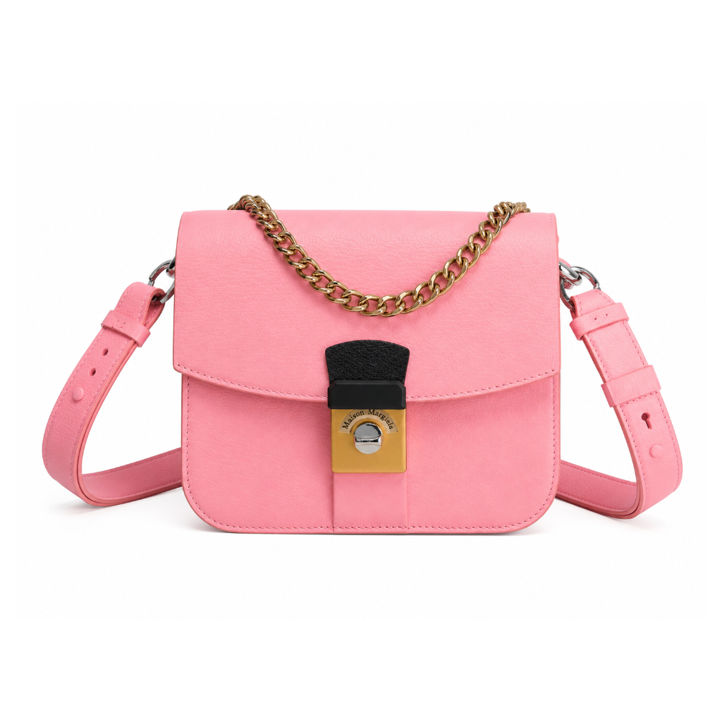 Maison Margiela Woman Margiela Shoulder Bag Pink