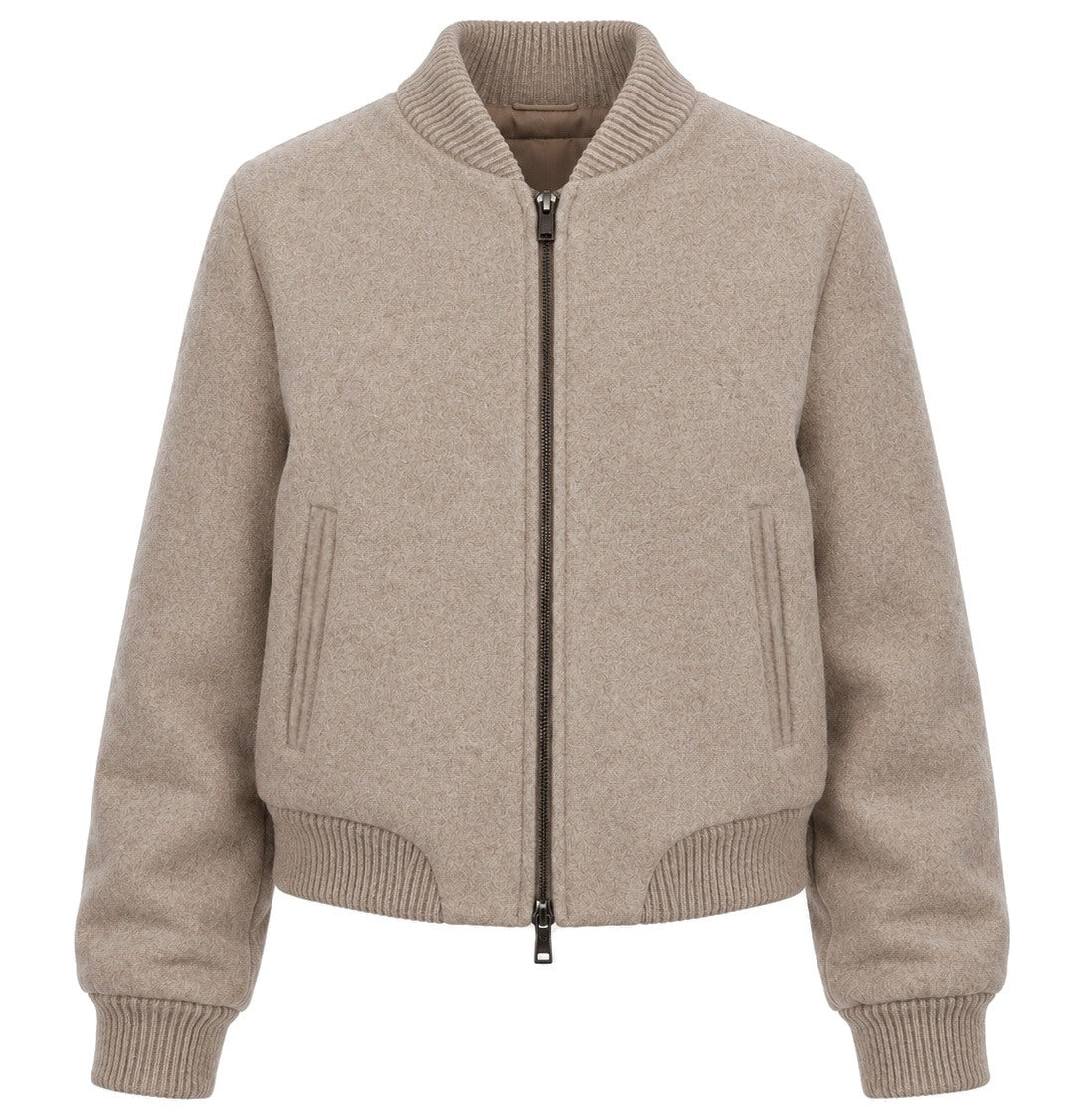 Loro Piana Fabric Woman Bomber Beige