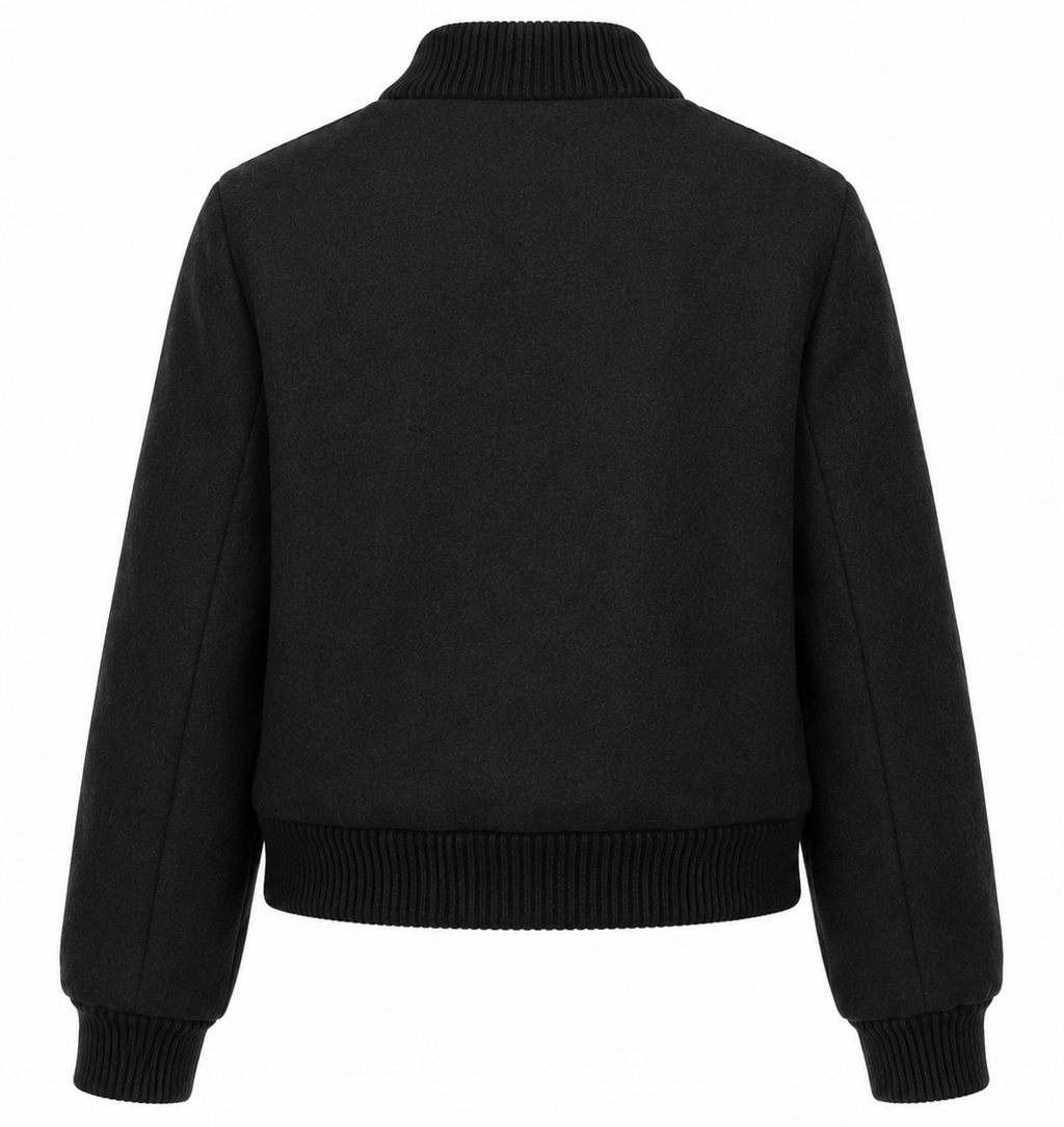 Loro Piana Fabric Woman Bomber Black