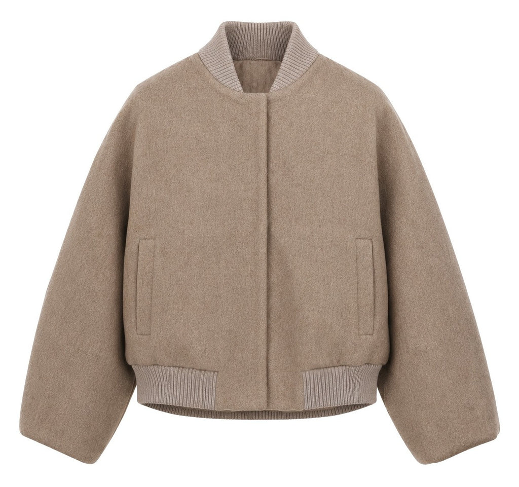 Loro Piana Fabric Woman Bomber Beige