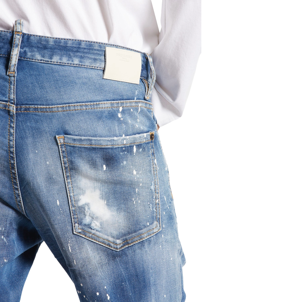 Dsquared2 Man Denim Cool Guy Jeans Blue