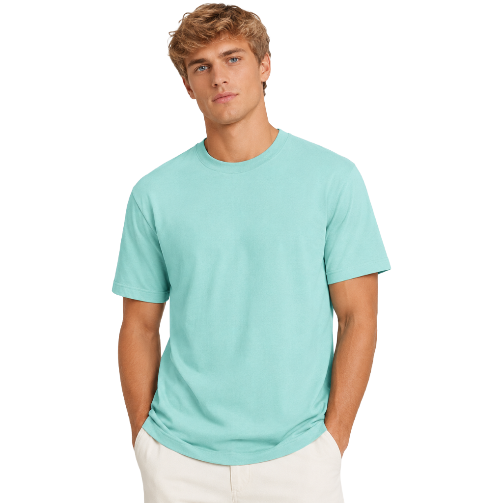 Alpha Studio Man T-Shirt Silk Cashmere Green