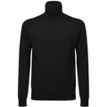 Alpha Studio Man Knit Ciclista Silk Cashmere Black