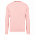 Alpha Studio Man Knit Crew Neck Silk Cashmere Pink