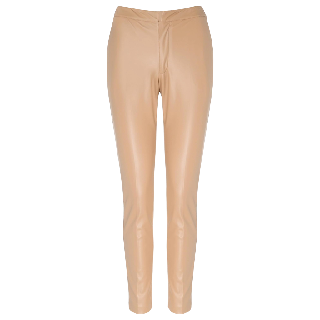 Twinset Woman Trousers Ecopelle Beige