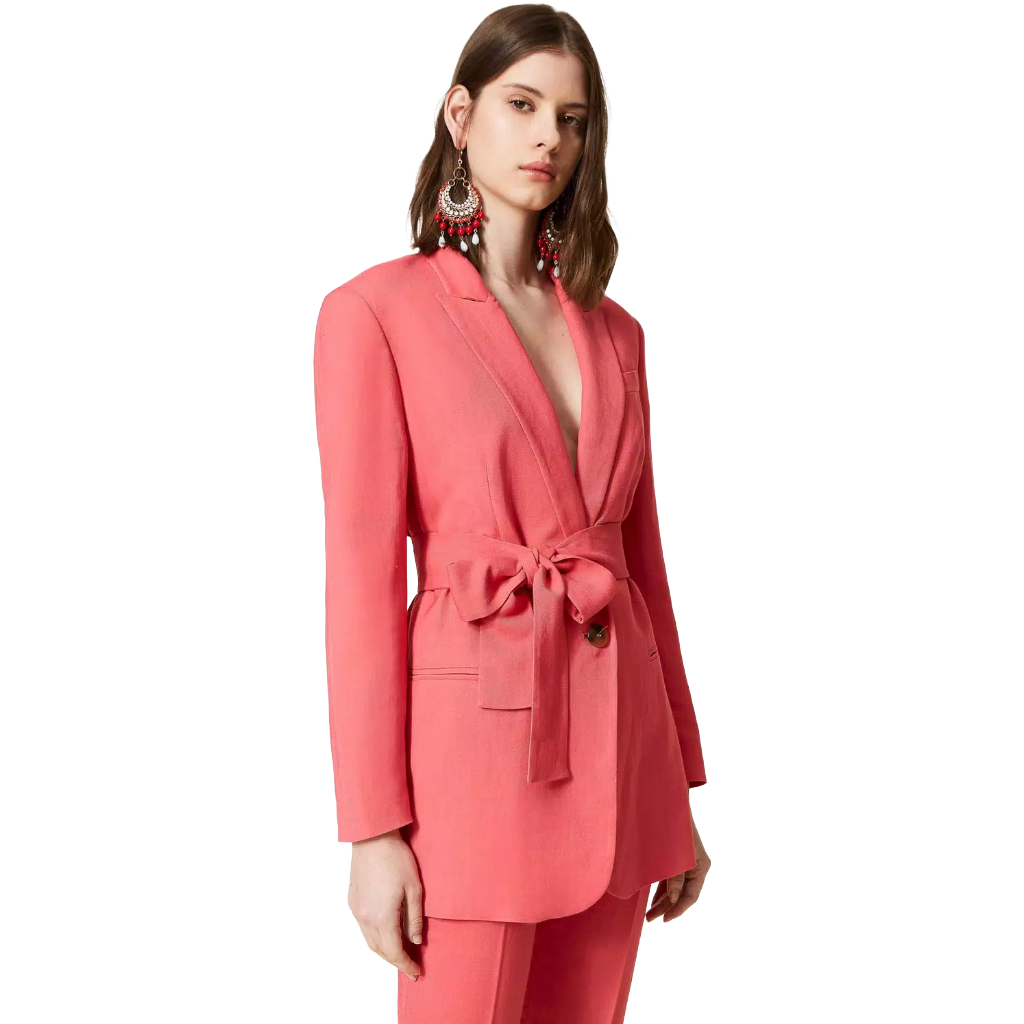 Twinset Woman Jacket Blazer Pink