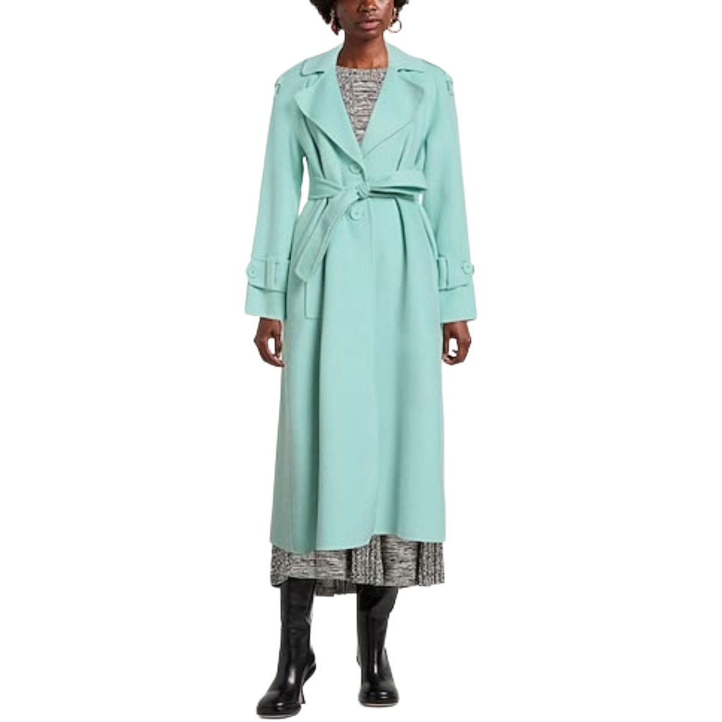 Twinset Woman Coat Trench Coat Green