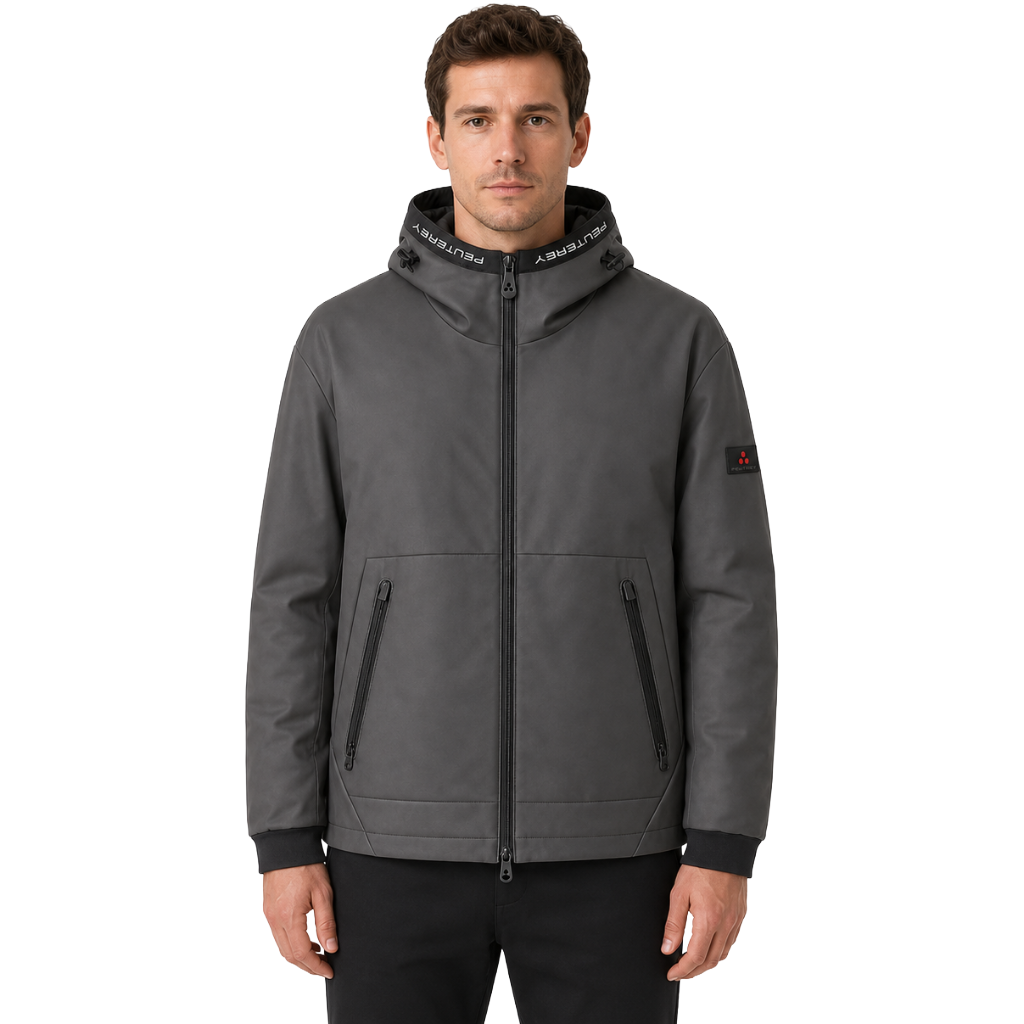 Peuterey Woman Jacket Windproof Grey