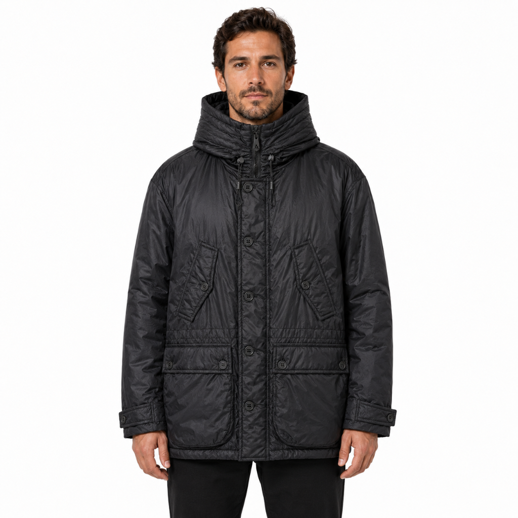 Peuterey Man Down Jacket Thoms Black