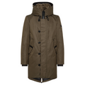 Peuterey Man Down Jacket Kasa Fur Green