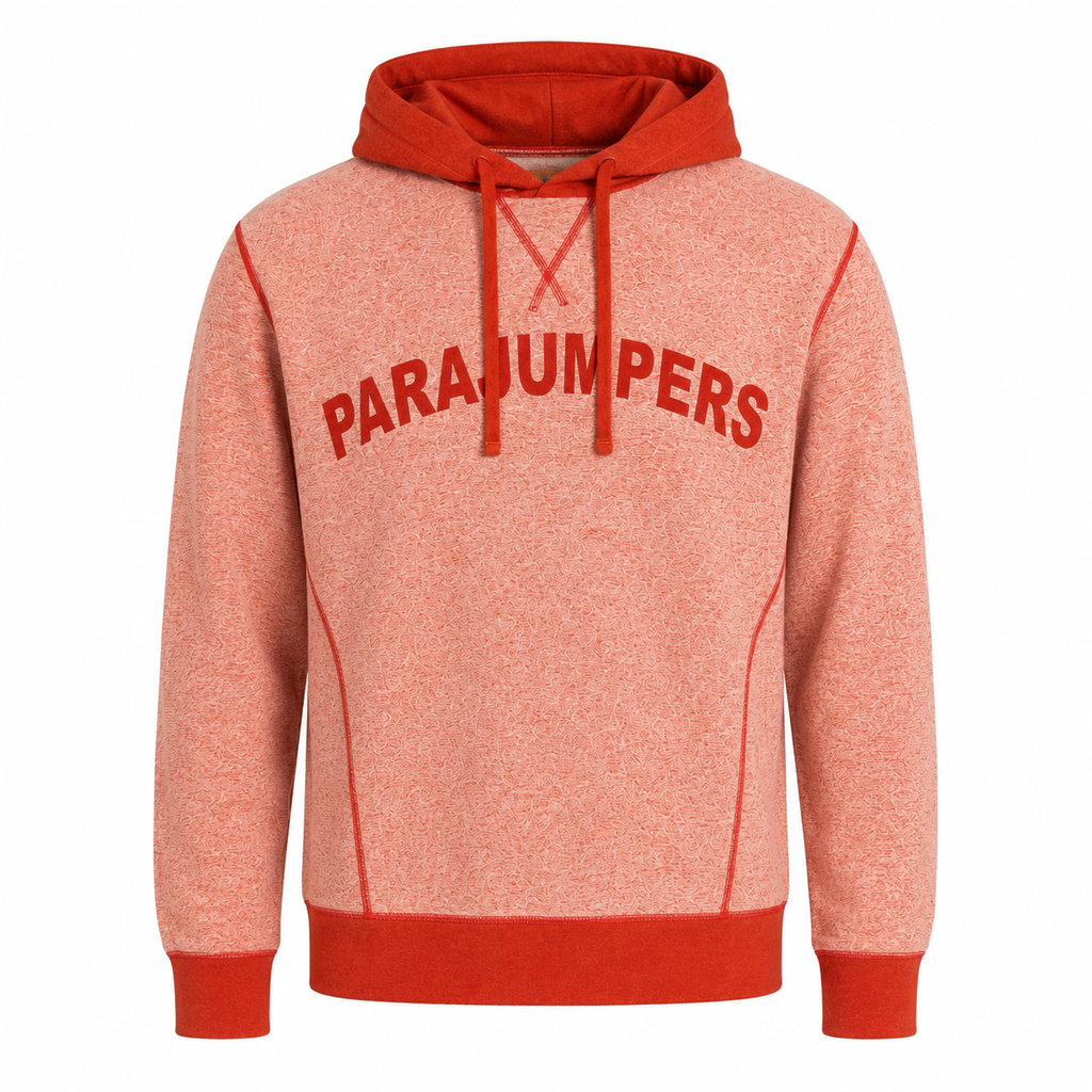Parajumpers Man Sweatshirt Dellin Red