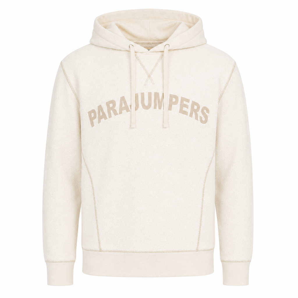 Parajumpers Man Sweatshirt Dellin White