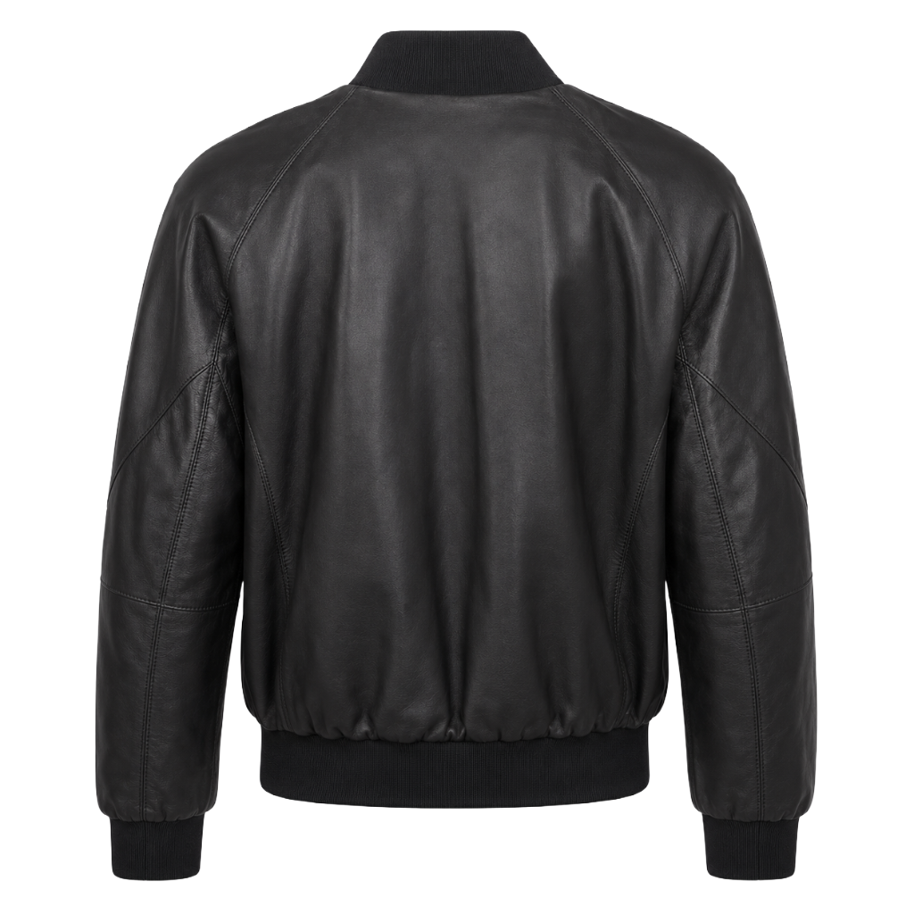 Parajumpers Damen Bomberjacke Faurel Leder Schwarz