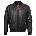Parajumpers Damen Bomberjacke Faurel Leder Schwarz