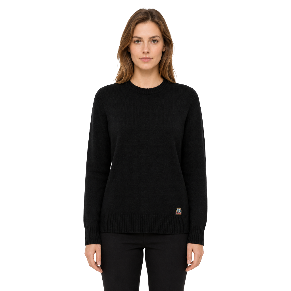 Parajumpers Woman Maglioncino Ortisei Sweaters Black