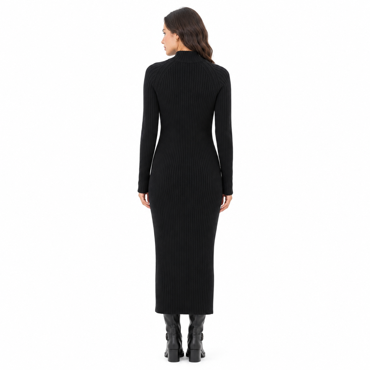 Parajumpers Woman Dress Rib Black