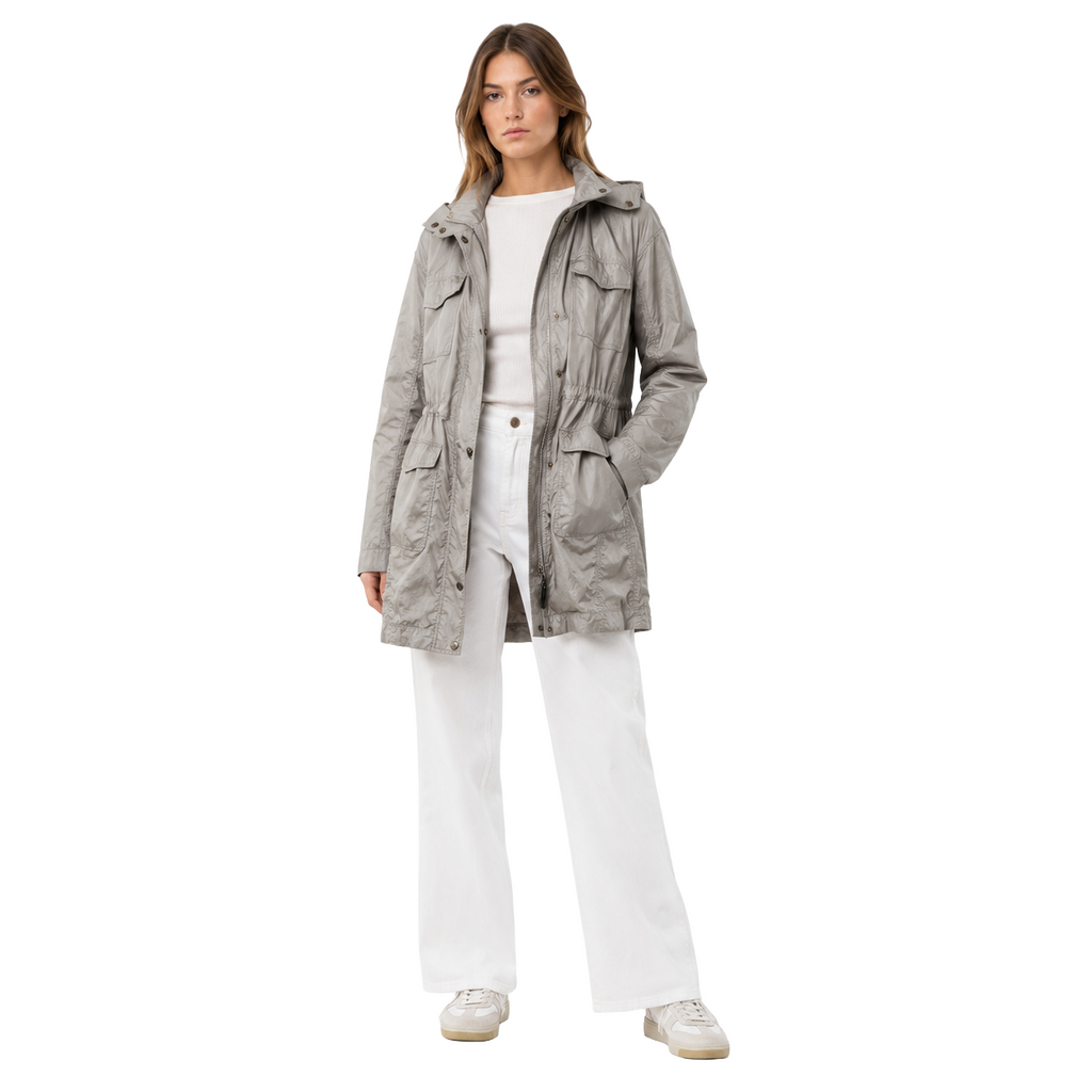 Parajumpers Woman Coat Hiandra Grey